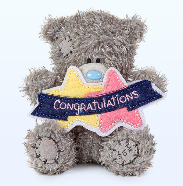 Congratulations Tatty Teddy Bear