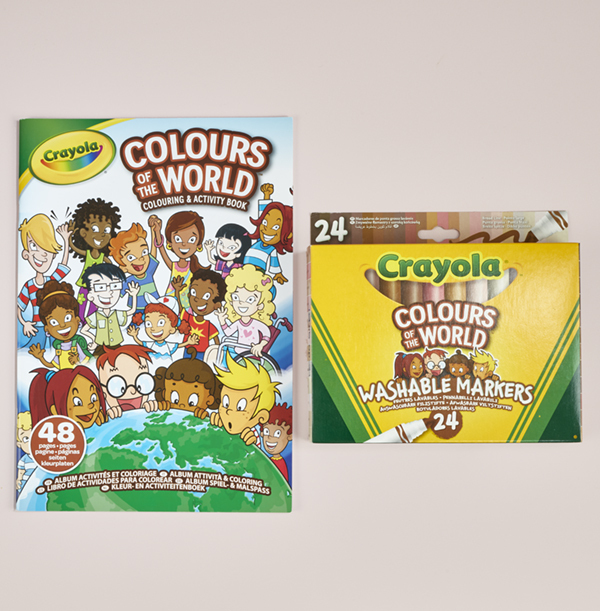 Colours of the World Crayola Set