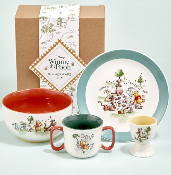 Disney Winnie The Pooh Ceramic Dinnerware Set