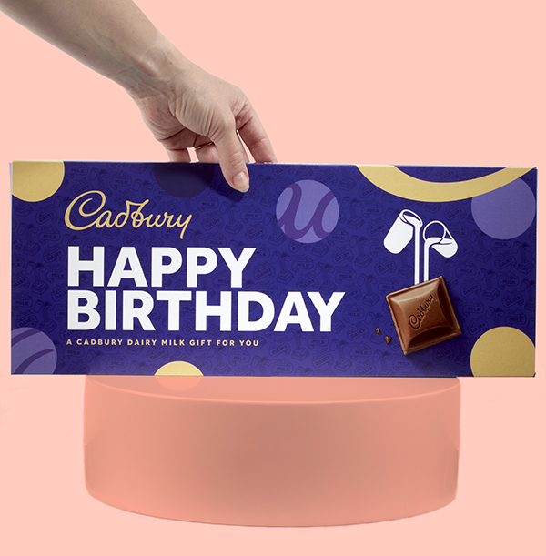 Happy Birthday Cadbury Dairy Milk 850g Bar