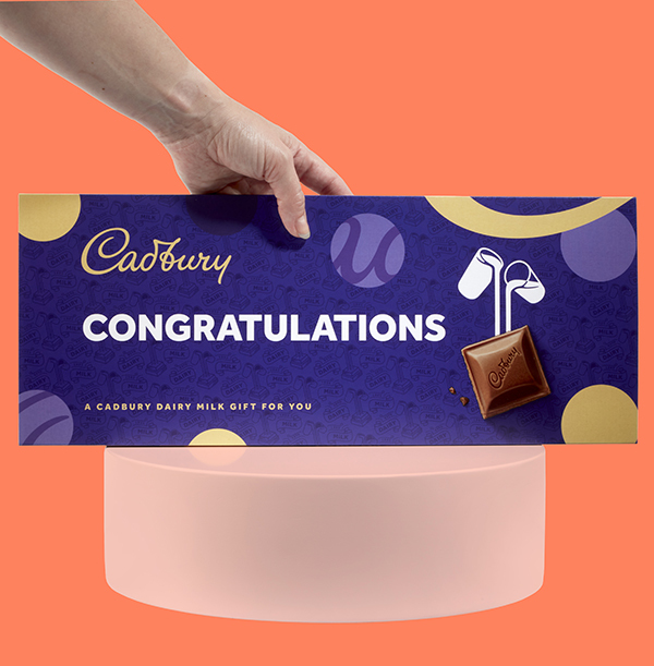 Congratulations Cadbury Dairy Milk 850g Bar