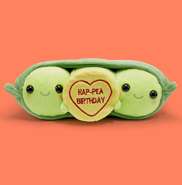 Swizzels Hap-Pea Birthday Soft Toy