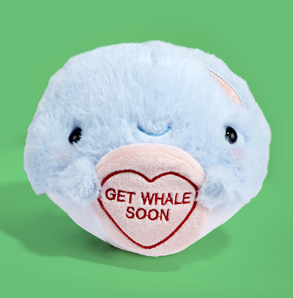 Swizzels Get Whale Soon Soft Toy