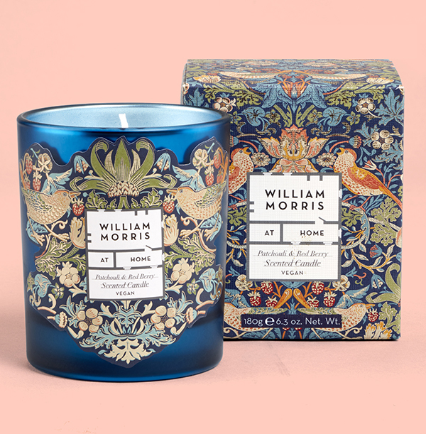 William Morris Red Berry & Patchouli Candle