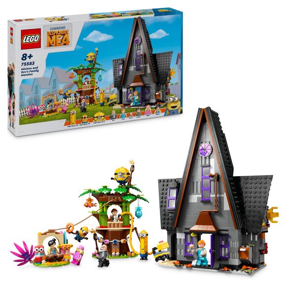 LEGO Despicable Me 4 Minions and Gru's Family Mansion