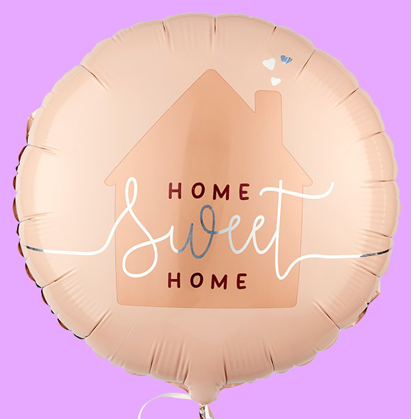 Home Sweet Home Inflated Balloon