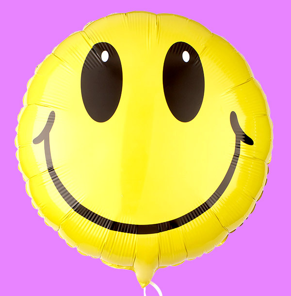 Smile Inflated Balloon