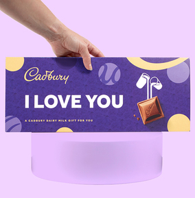 I Love You Cadbury Dairy Milk Bar 850g