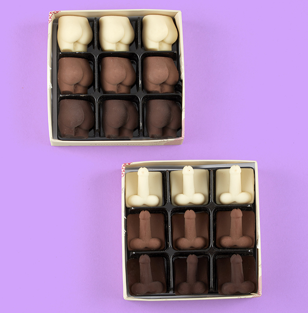 Chocolate Bums and WIllies Set