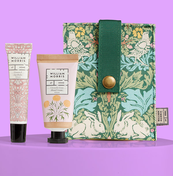 William Morris at Home Handcream & Lip balm Pouch