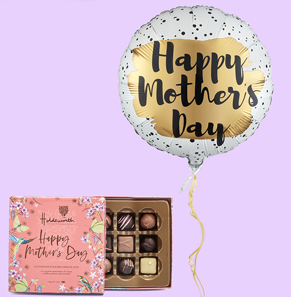 Mother's Day Balloon & Chocolate Gift Set