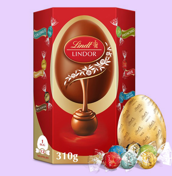 Lindt Lindor Chocolate Easter Egg Truffles