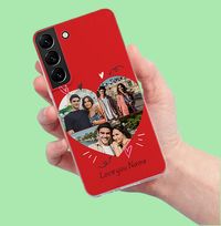 Tap to view Love You Photo Upload Samsung Case