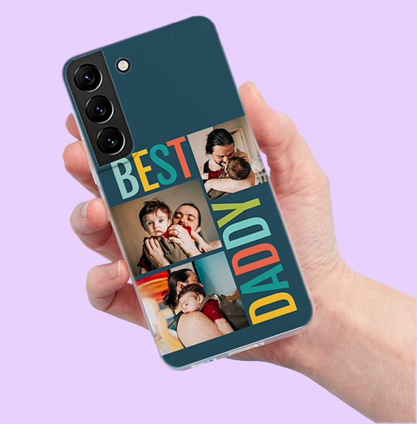 Best Daddy Photo Upload Samsung Case