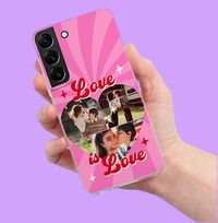 Tap to view Love is Love Photo Upload Samsung Case