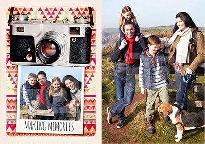 Making Memories Multi Photo Postcard