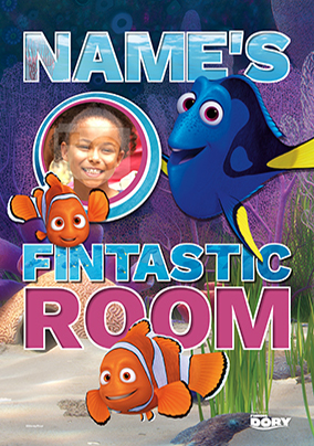 Finding Dory Fintastic Room Large Poster | Funky Pigeon