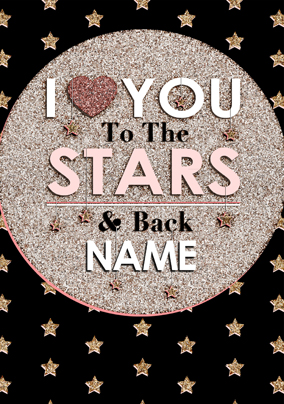 To the Stars - I Love You to the Stars poster