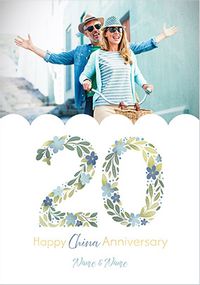 Tap to view 20 Years China Anniversary Photo Card