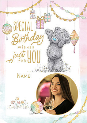 Me To You Special Birthday Photo Card