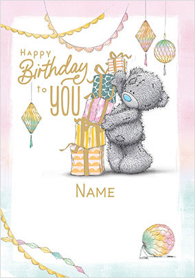 Me To You Happy Birthday Card