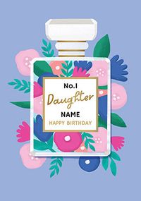 Tap to view Daughter Perfume Bottle Birthday Card