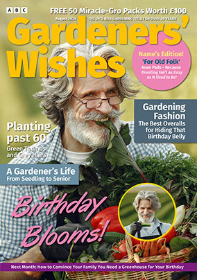 Gardening Magazine 60th Birthday Photo Card