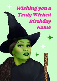 Tap to view Wishing You A Wicked Birthday Personalised Card