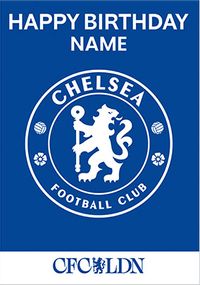 Tap to view Chelsea Football Club Birthday Card