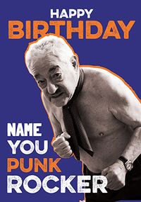 Tap to view Friday Night Dinner You Punk Rocker Birthday Card