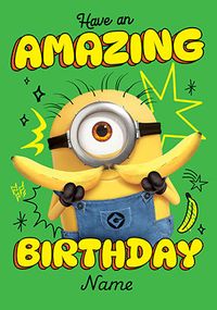 Tap to view Minions Have An Amazing Birthday Card