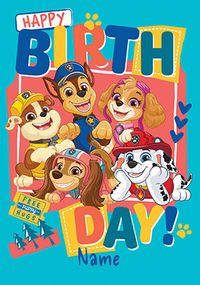 Tap to view Paw Patrol Happy Birthday Card