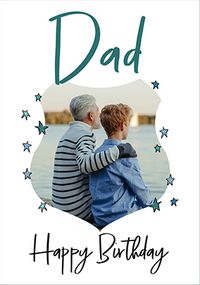 Tap to view Dad Little Things Photo Birthday Card