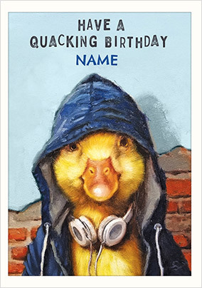 Have A Quacking Birthday Card