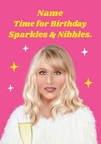 Tap to view Birthday Sparkles and Nibbles Amandaland Spoof Card