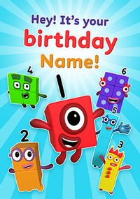 Tap to view Numberblocks It's Your Birthday Card