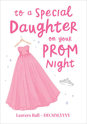 Daughter Prom Night Card