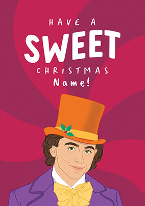 Sweet Christmas Spoof Personalised Card