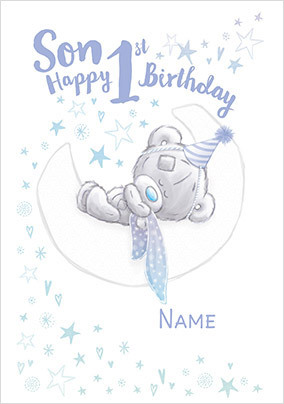 Me To You - Son 1st Birthday Card