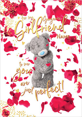 Me To You Gorgeous Girlfriend Anniversary Card