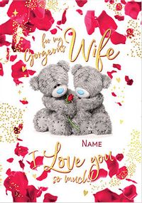 Tap to view Me To You Gorgeous Wife Valentine's Day Card