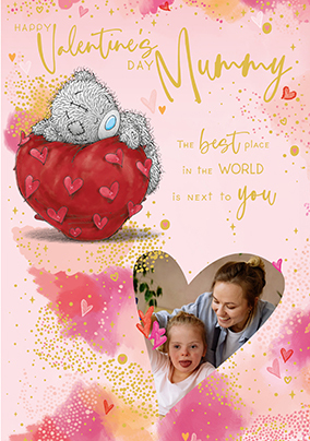 Me To You To Mummy Valentine's Day Photo Card