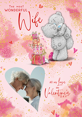 Me To You Wife Valentine's Day Photo Card