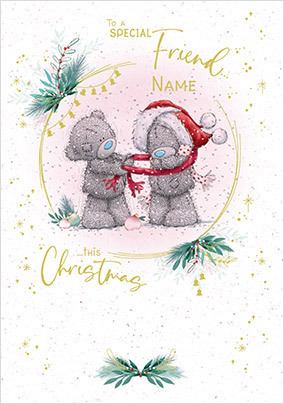 Me To You Special Friend Christmas Card