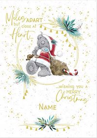 Tap to view Me To You Miles Apart Christmas Card