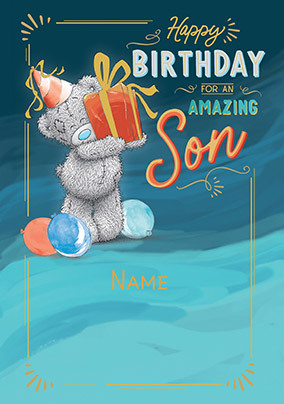 Me To You - Amazing Son Birthday Card