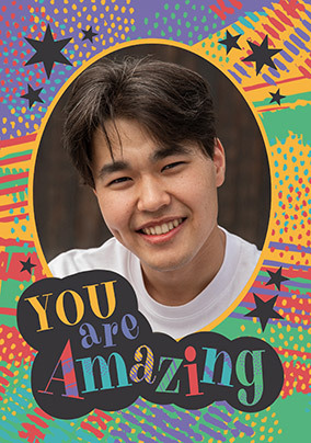 You Are Amazing Congratulations Photo Card