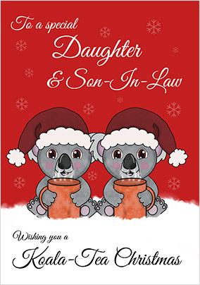 Daughter & Son In Law Christmas Card