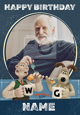 Wallace And Gromit Birthday Photo Card