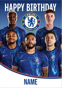 Tap to view Chelsea FC Players Birthday Card